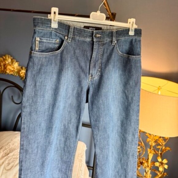 Brax Feel Good Denim Cooper Jeans 34x30 - Picture 3 of 14